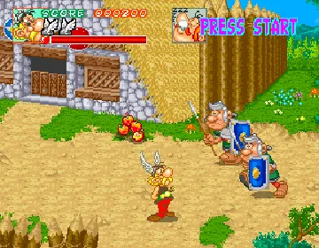 Asterix (World ver. EAD) screen shot game playing